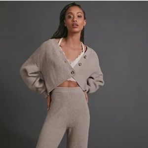 Anthropologie Saturday Sunday Carmen Knit Lounge Set